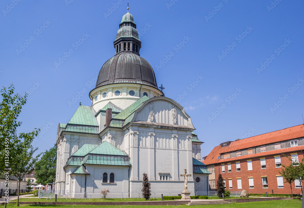 Sankt Martinus church in historical town Haren
