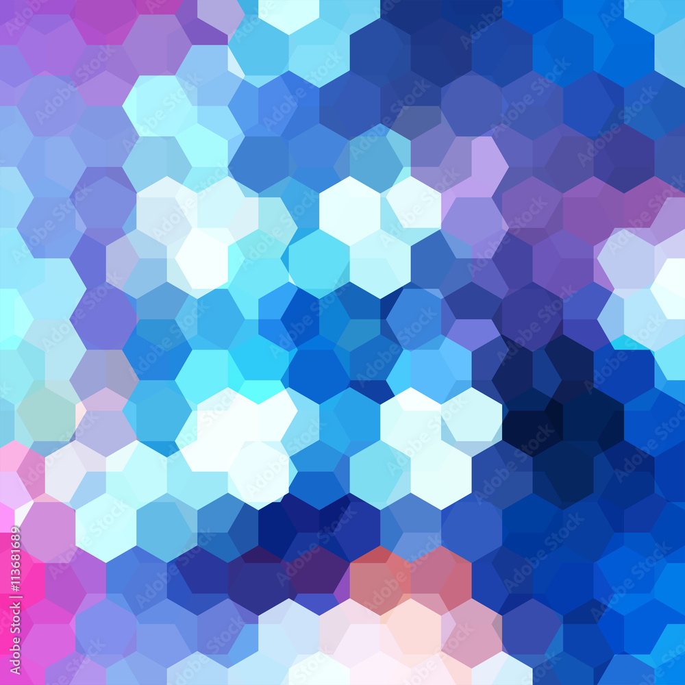 abstract background consisting of hexagons abstract background consisting of hexagons