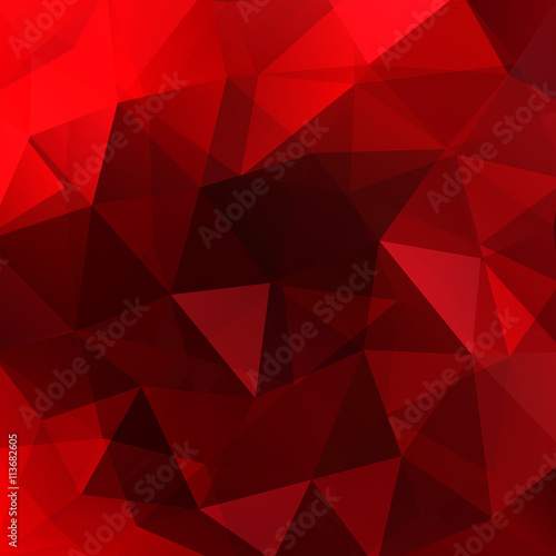 abstract background consisting of red triangles