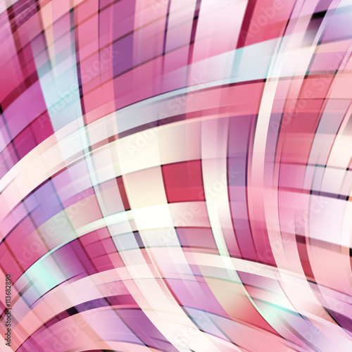 Colorful smooth light pink, white lines background