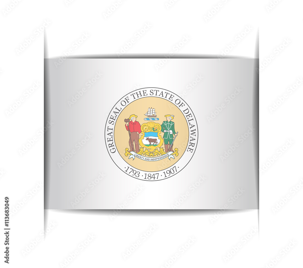 Seal of the state of Delaware. Seal of the state of Delaware.