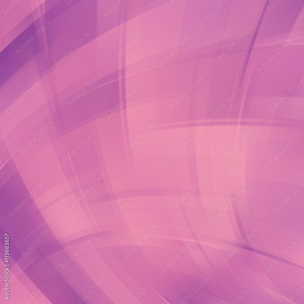 Obraz premium Smooth light lines background. Pink, purple colors.