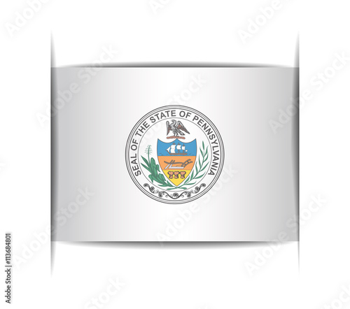 Seal of the state of Pennsylvania.