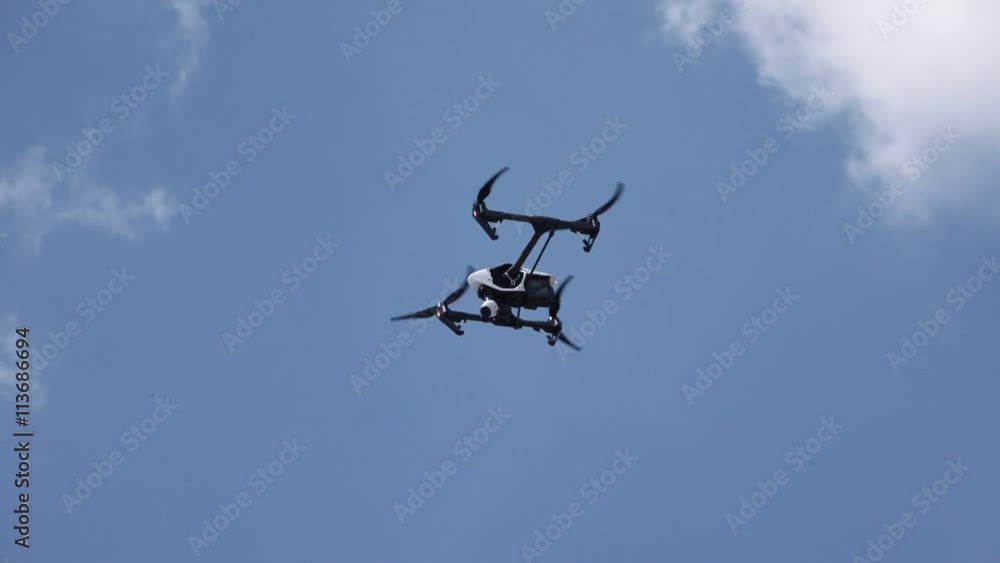 Shooting copter flight Shooting copter flight