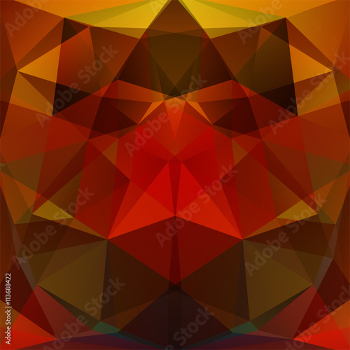 abstract background consisting of red, brown triangles