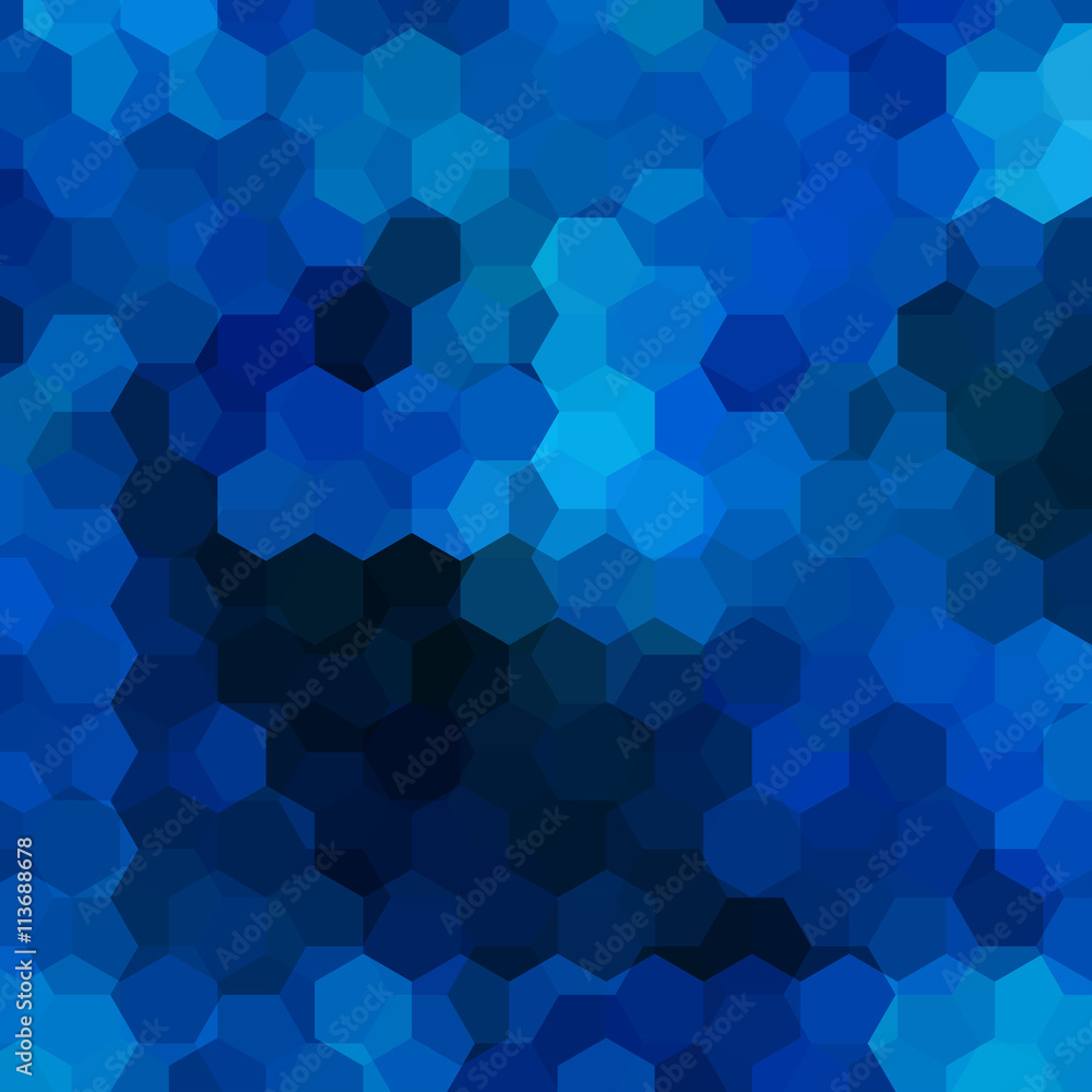 abstract background consisting of dark blue hexagons abstract background consisting of dark blue hexagons