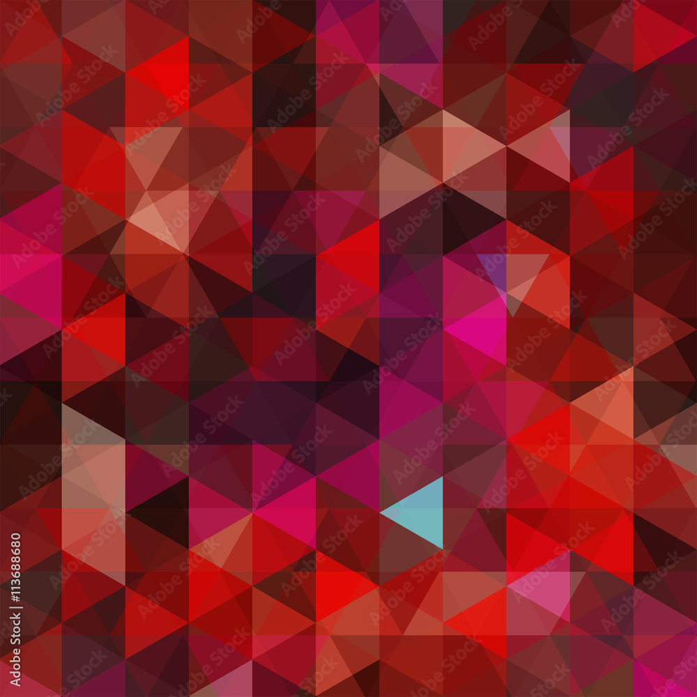 abstract background consisting of dark red triangles abstract background consisting of dark red triangles