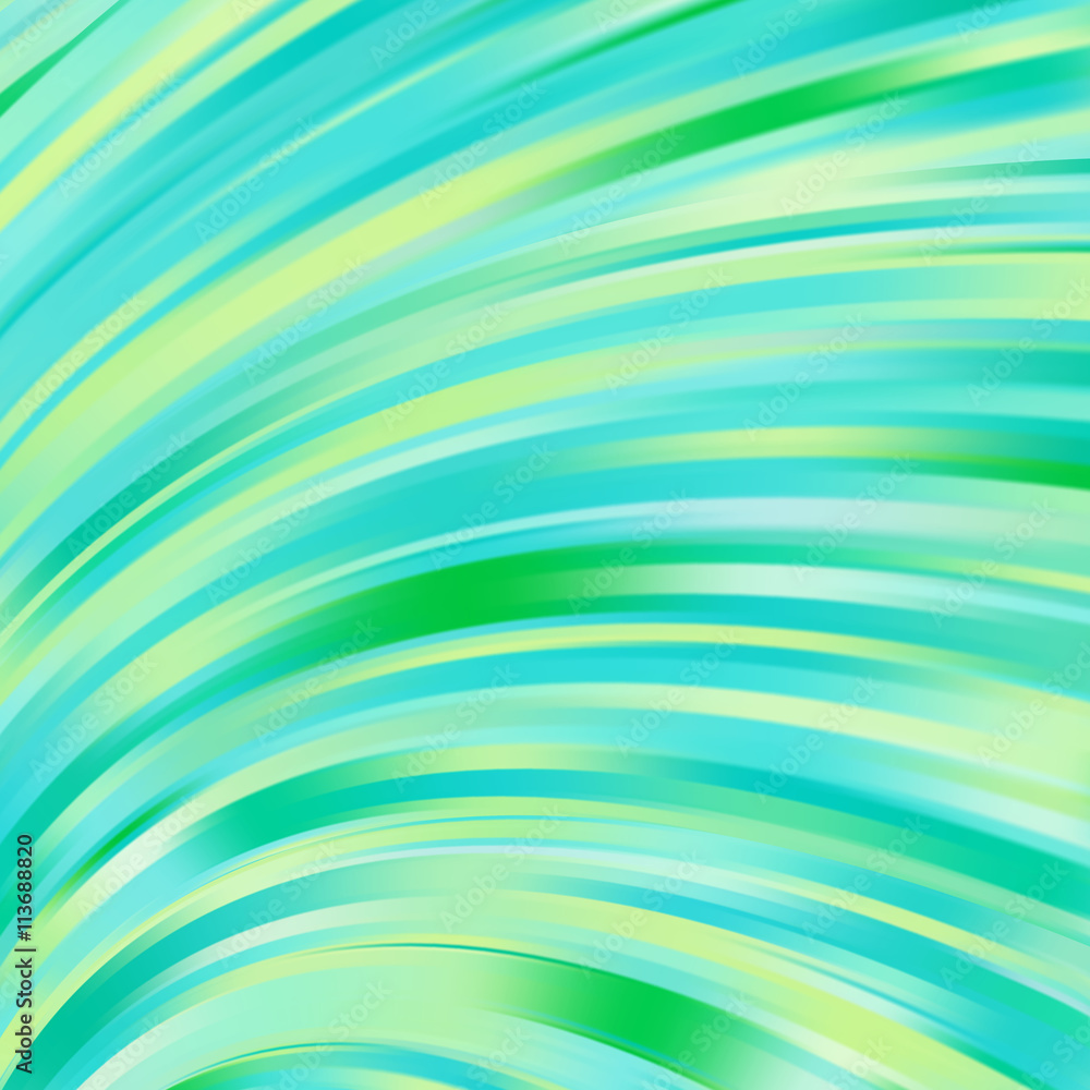 Smooth light lines background. Green colors Smooth light lines background. Green colors