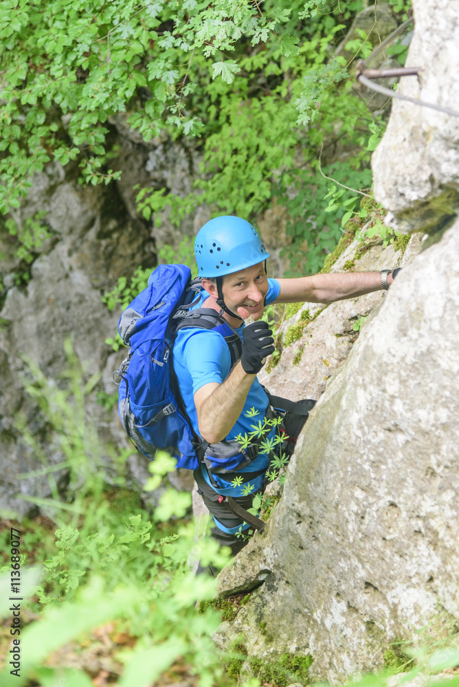 positive Ausstrahlung beim Klettern positive Ausstrahlung beim Klettern