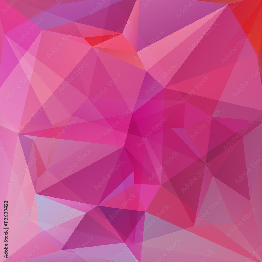 abstract background consisting of pink, purple triangles abstract background consisting of pink, purple triangles