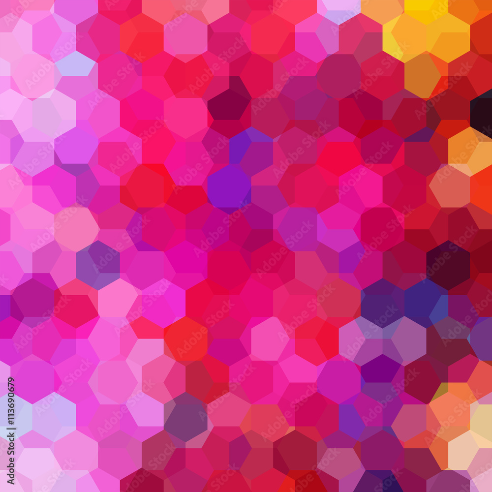 abstract background with pink hexagons abstract background with pink hexagons