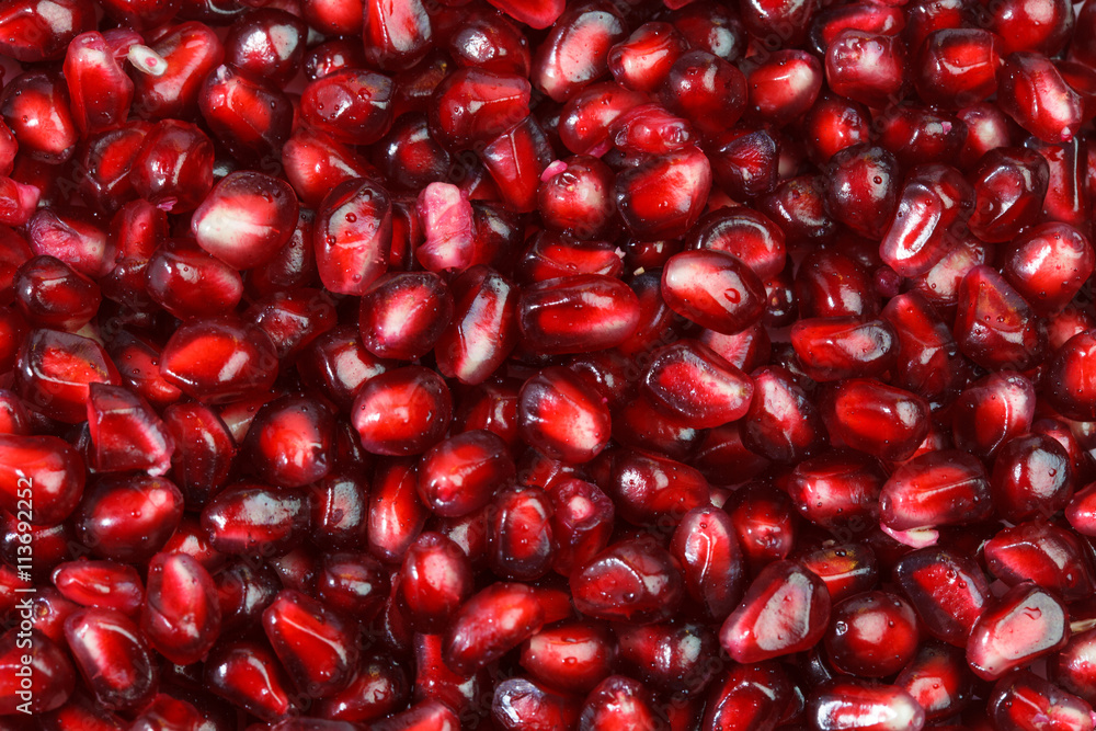 Pomegranate background Pomegranate background