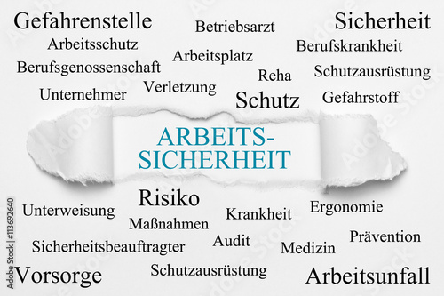 Arbeitssicherheit photo