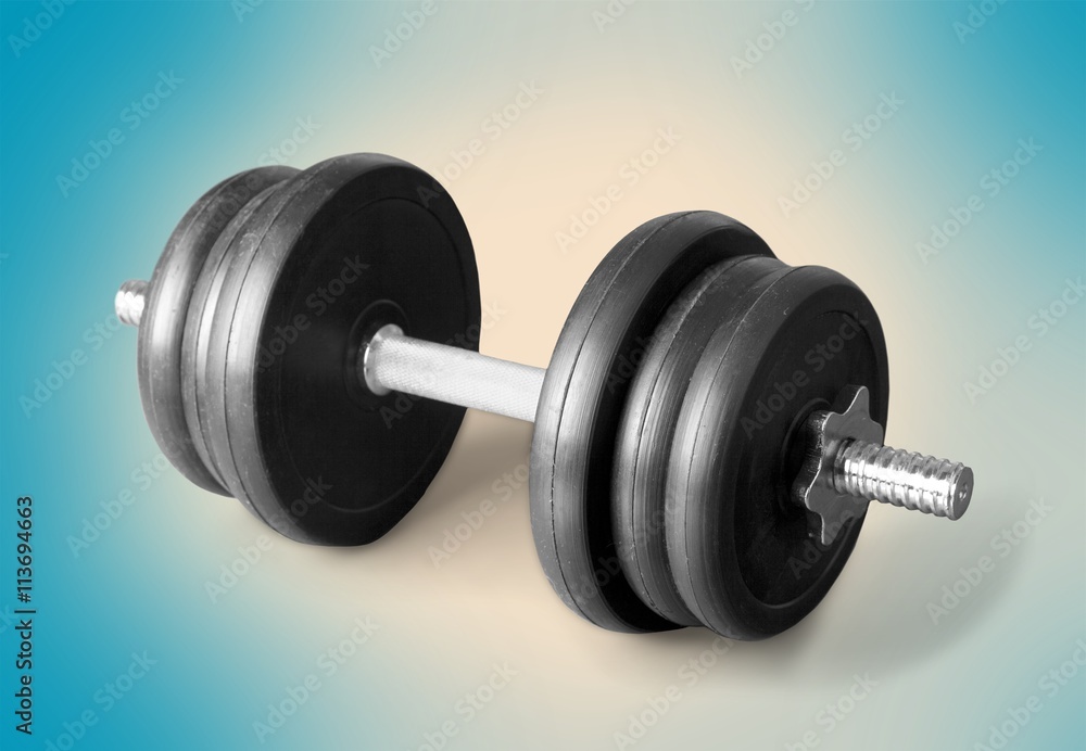 Naklejka premium Dumbbell.