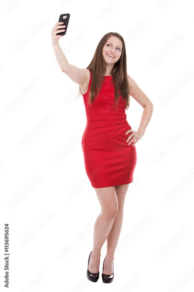 successful businesswoman on white successful businesswoman on white