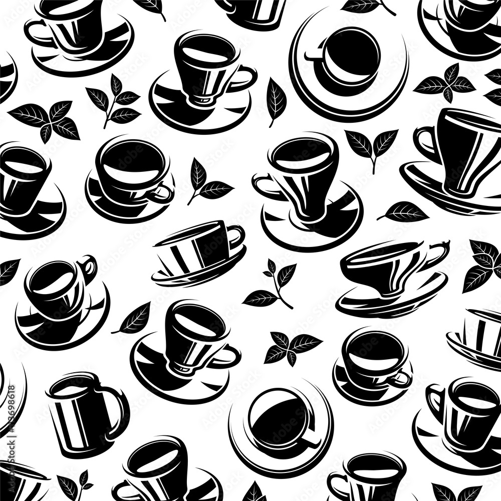 Tea background. Vector Stock Vector | Adobe Stock