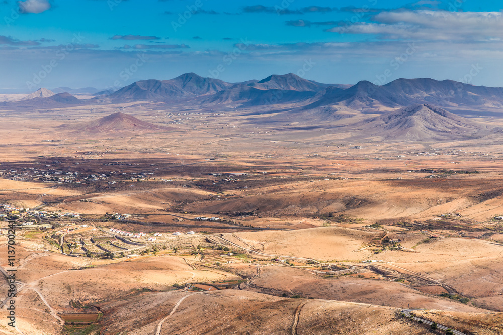 View From Mirador Morro Velosa-Fuerteventura,Spain