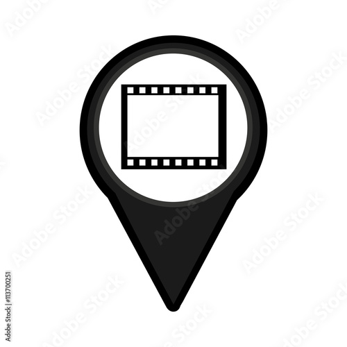 tape record isolated icon  design 