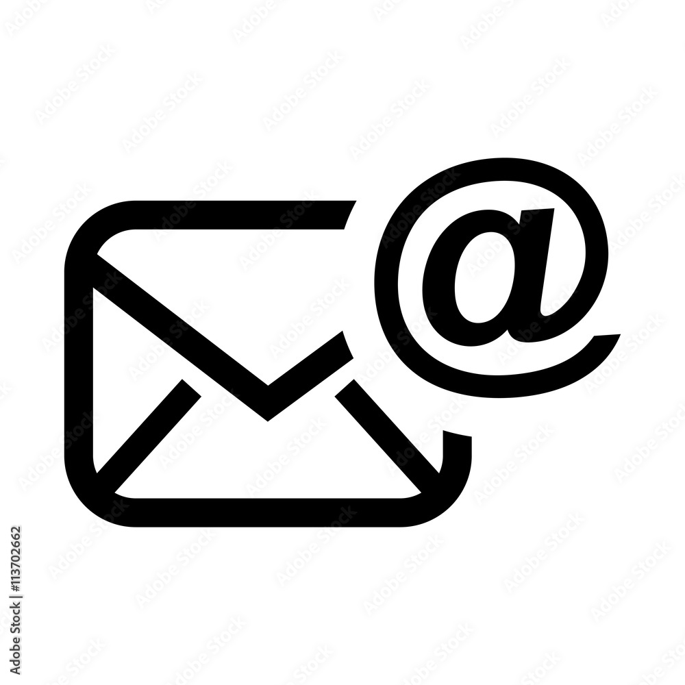 send email setup isolated icon design send email setup isolated icon design