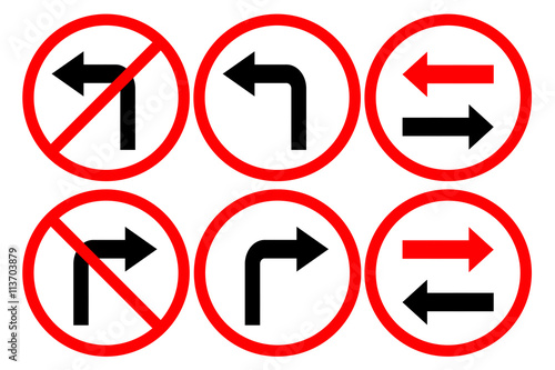 Free Download Signs for traffic. - GFXLoad
