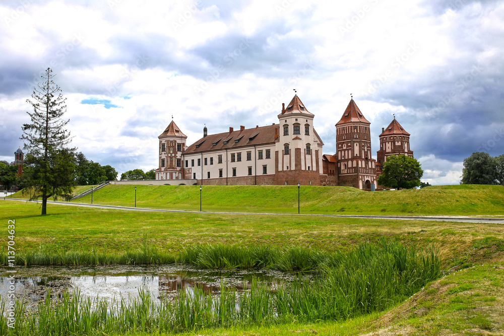 Castle of Mir, Belarus. Mir Castle Complex. Castle of Mir, Belarus. Mir Castle Complex.