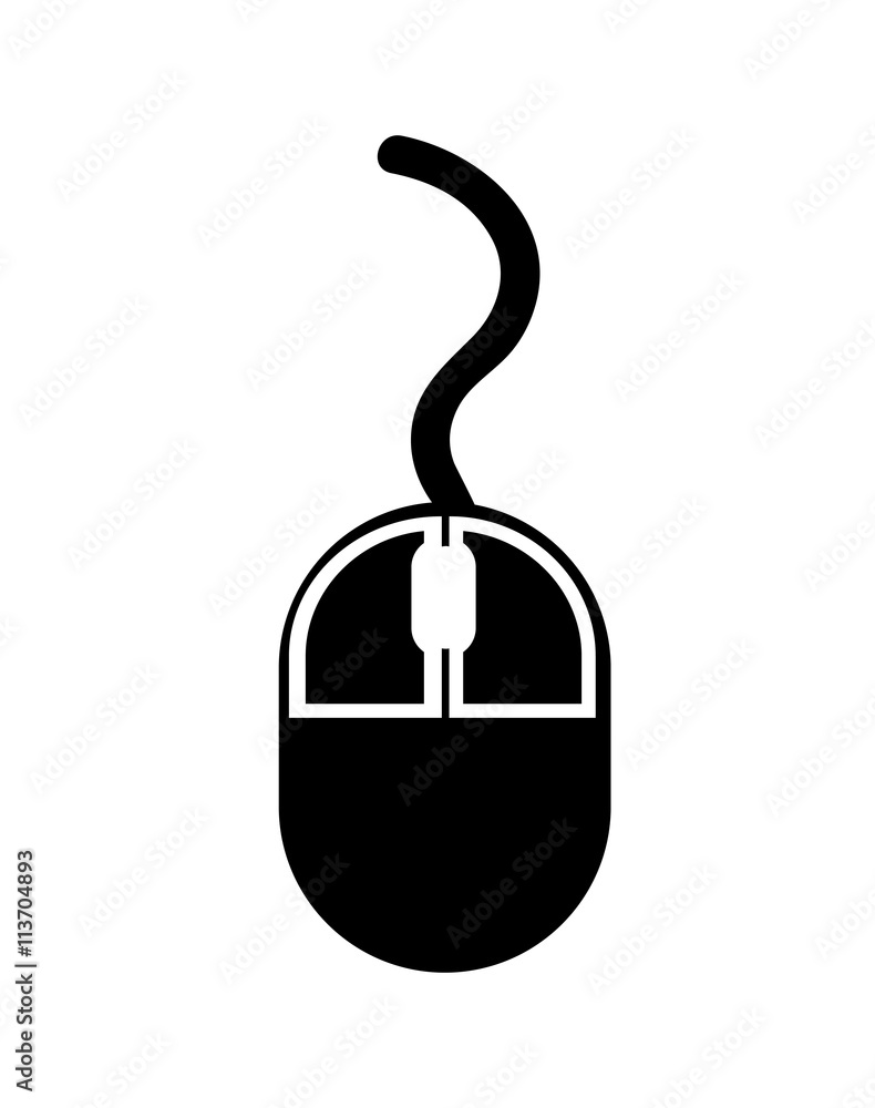 computer mouse isolated icon design computer mouse isolated icon design