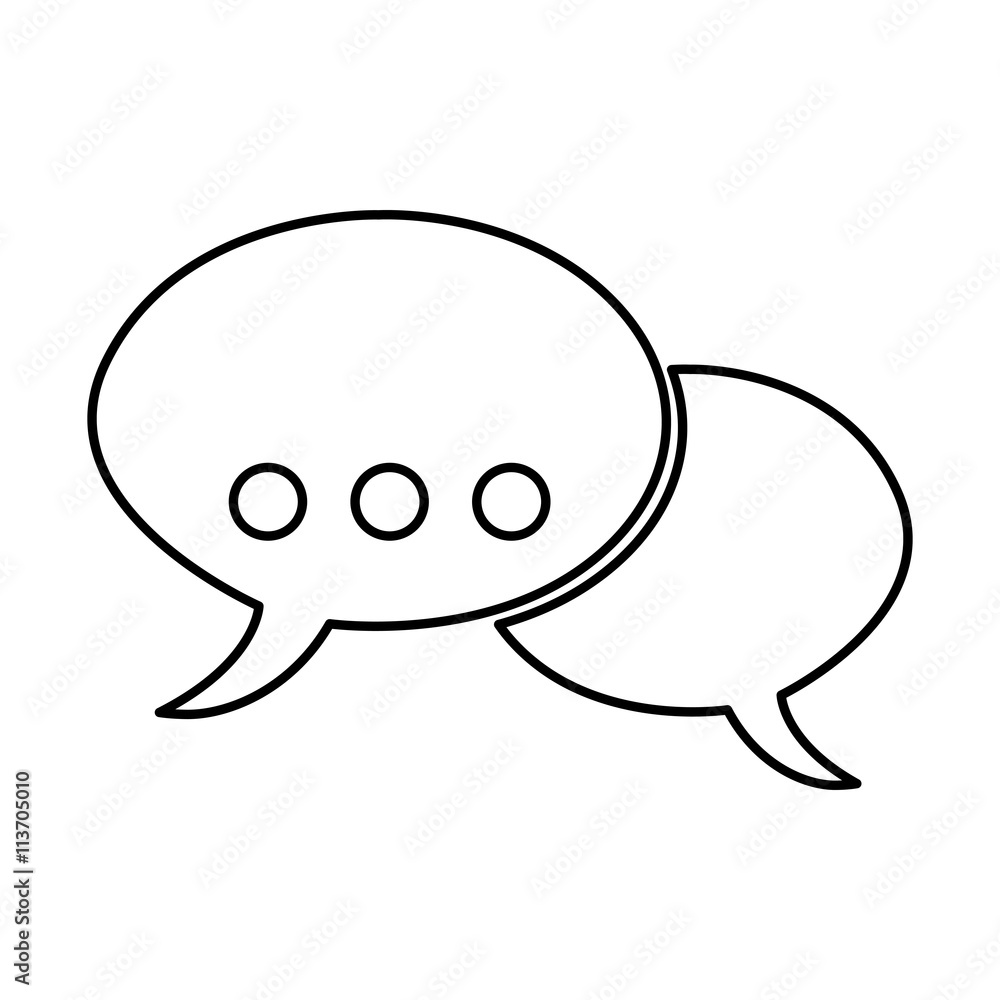chat symbol isolated icon design chat symbol isolated icon design