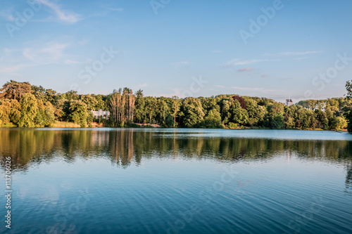 Le lac du Parc de la Tête d'Or à Lyon © Gerald Villena