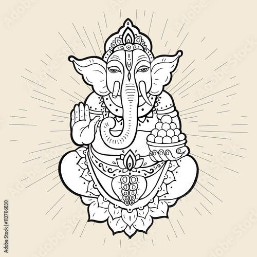 Hindu God Ganesha