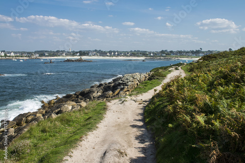 Küstenwanderweg bei Porspoder, Bretagne
