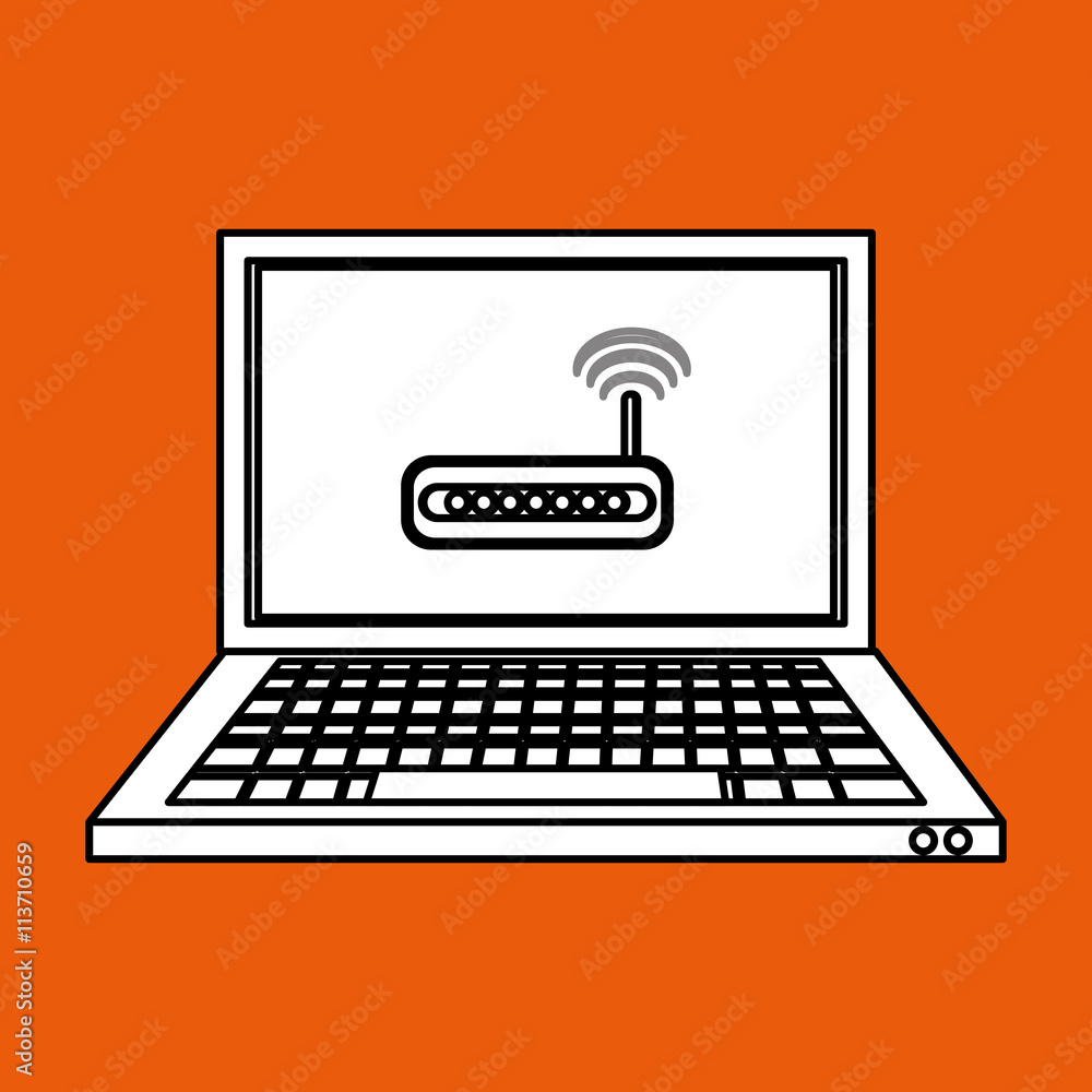 Communication design. Media icon. Flat illustration, vector grap Communication design. Media icon. Flat illustration, vector grap