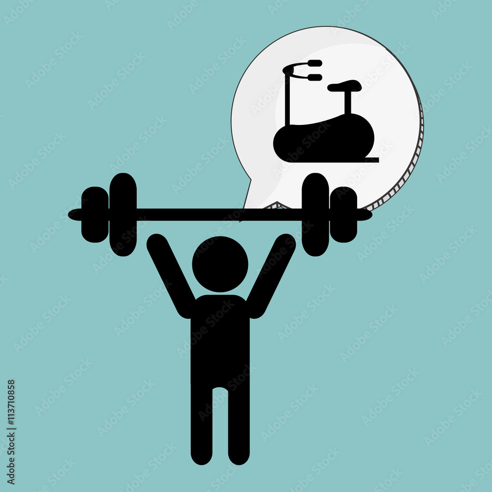 Healthy lifestyle design. bodycare icon. flat illustration, vect Healthy lifestyle design. bodycare icon. flat illustration, vect