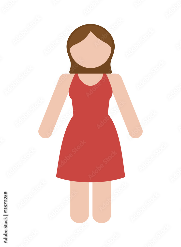 avatar concept. woman icon. colofull, flat and isolated design avatar concept. woman icon. colofull, flat and isolated design