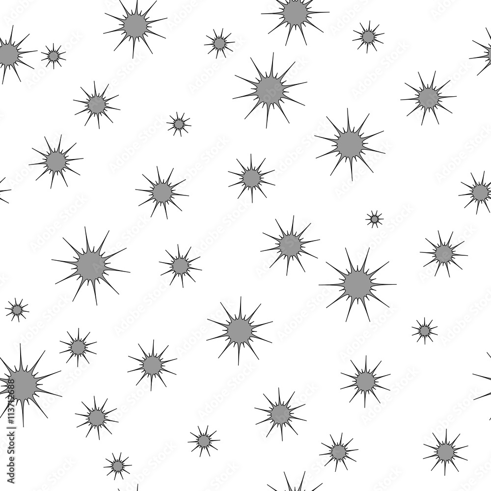 Stars chaotic seamless pattern 4.06 Stars chaotic seamless pattern 4.06