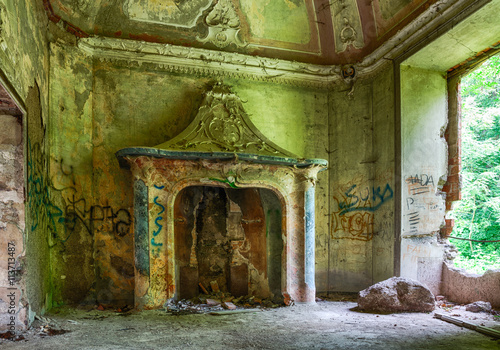 Verlassene Geistervilla Rossa © UrbanExplorer