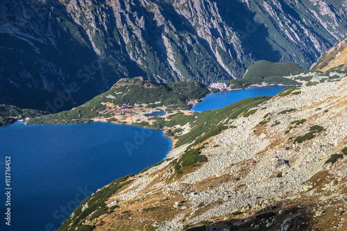 Valley of five ponds in the Tatra Mountains,Zakopane,Poland