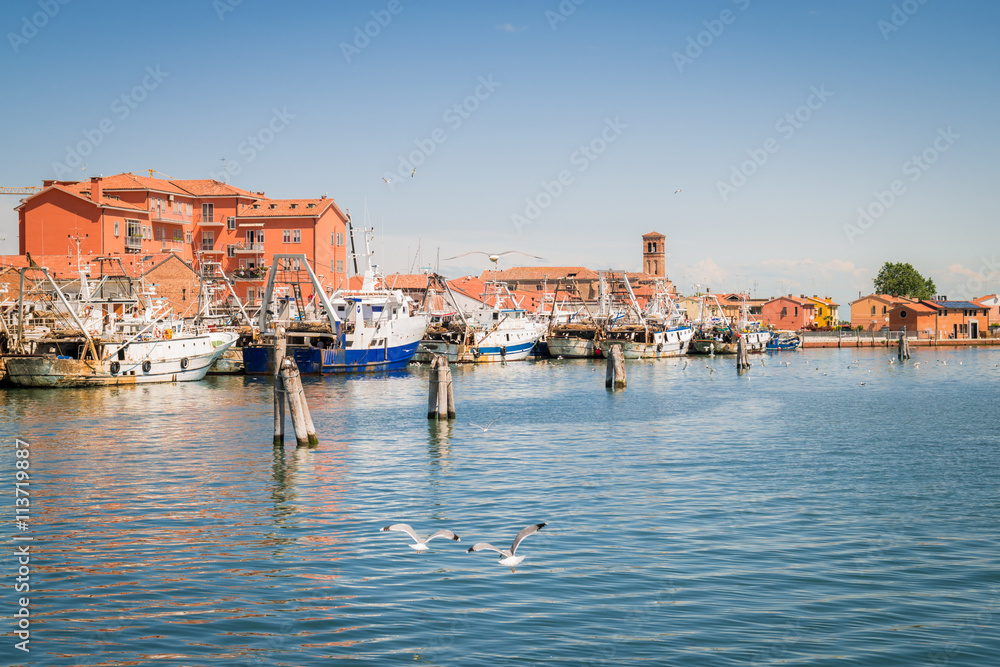 The fishing village of Chioggia.