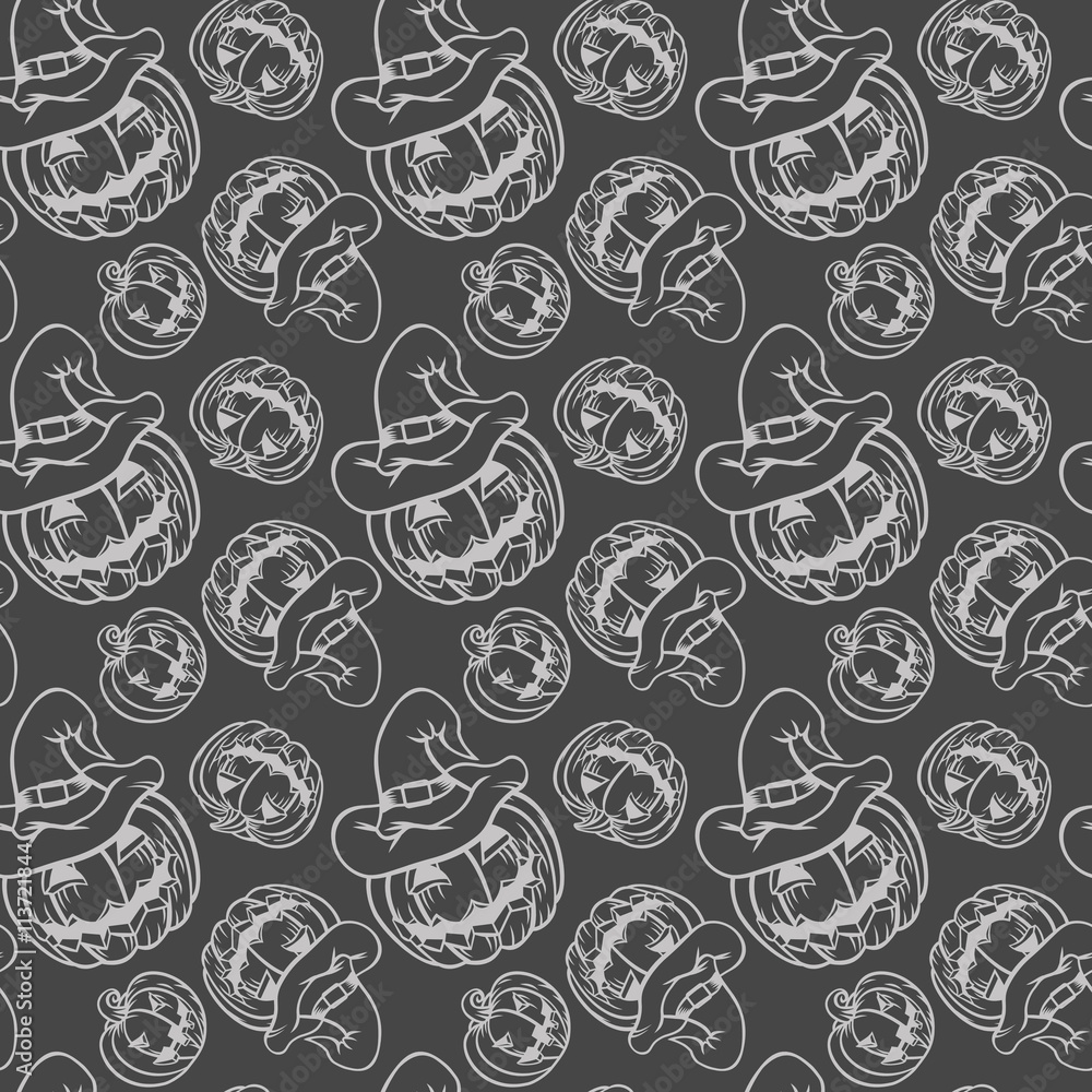 Halloween pattern with pumpkin. Halloween pattern with pumpkin.