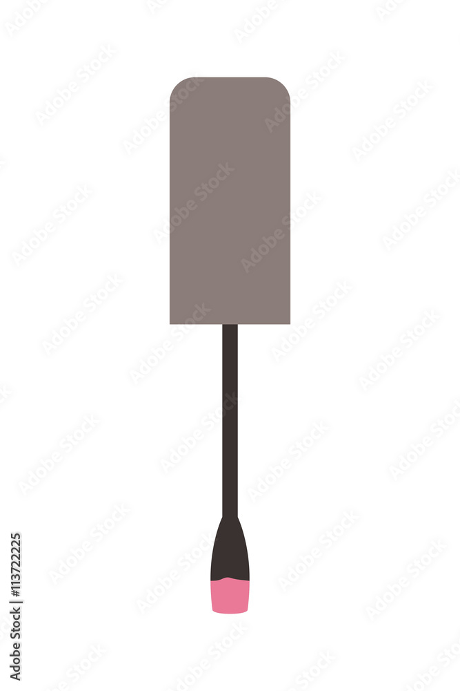 Make up and Cosmetic. nail polish icon. vector graphic Make up and Cosmetic. nail polish icon. vector graphic