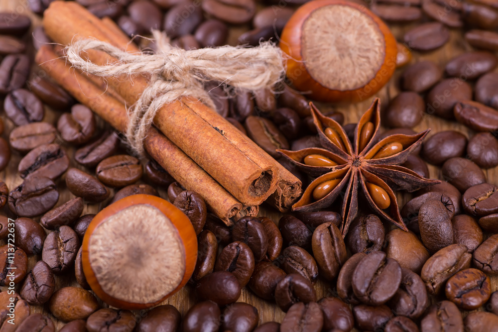 black coffee on a wooden background black coffee on a wooden background