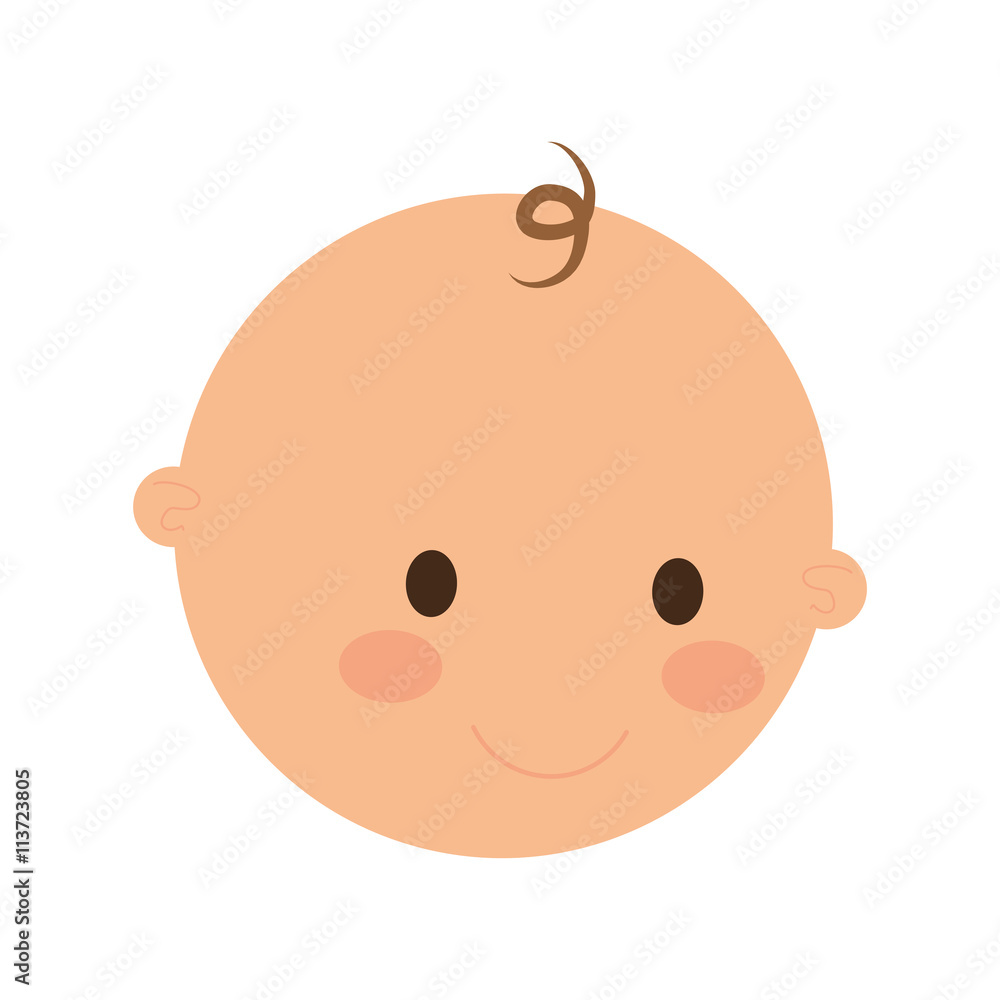 Baby kid design. infant icon. isolated image. vector graphic Baby kid design. infant icon. isolated image. vector graphic
