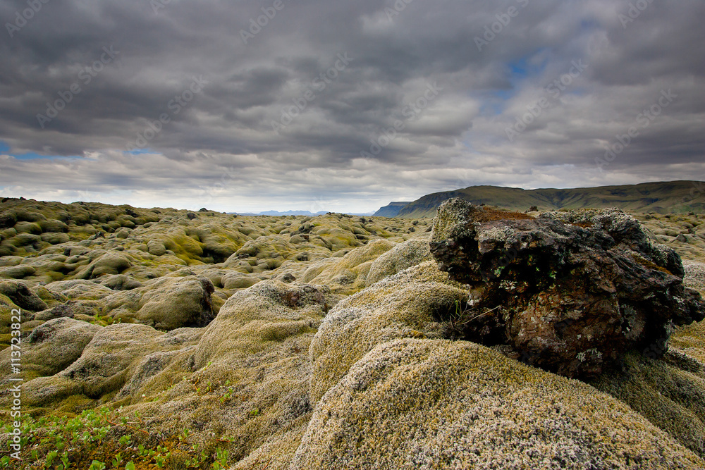 Lava field, Iceland