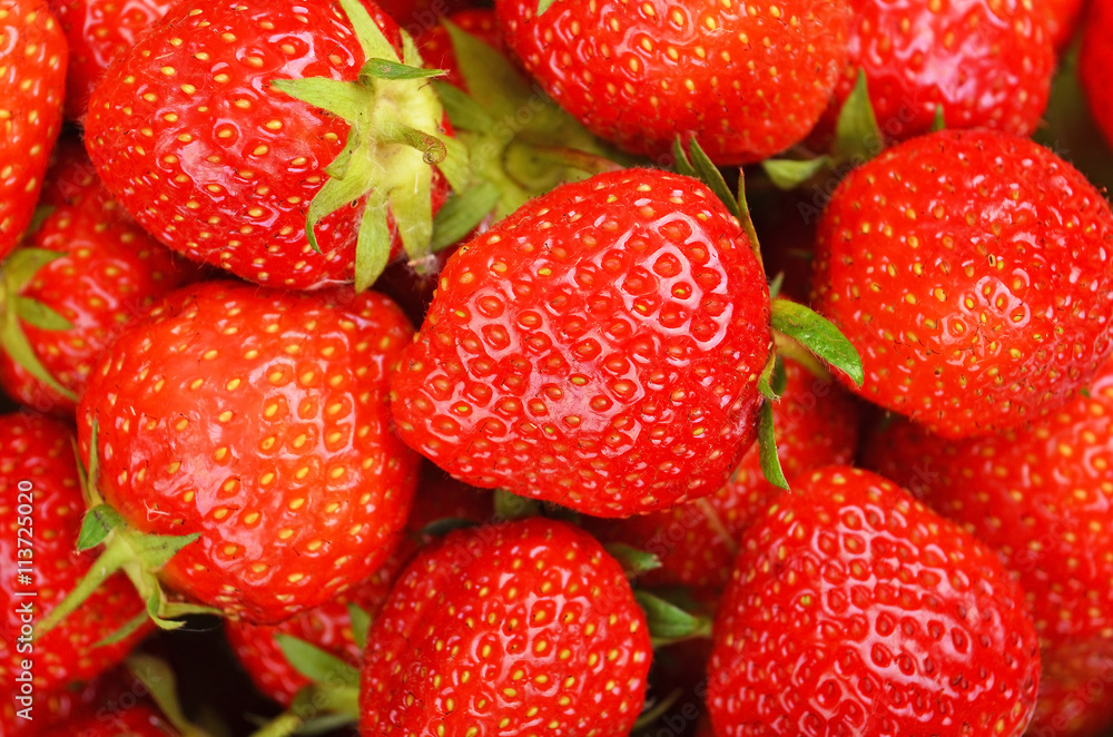 Strawberry, close up