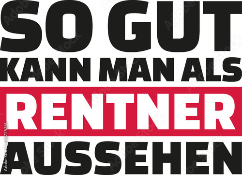 So good you can look as pensioners - german