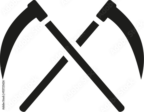 Two Scythes crossed