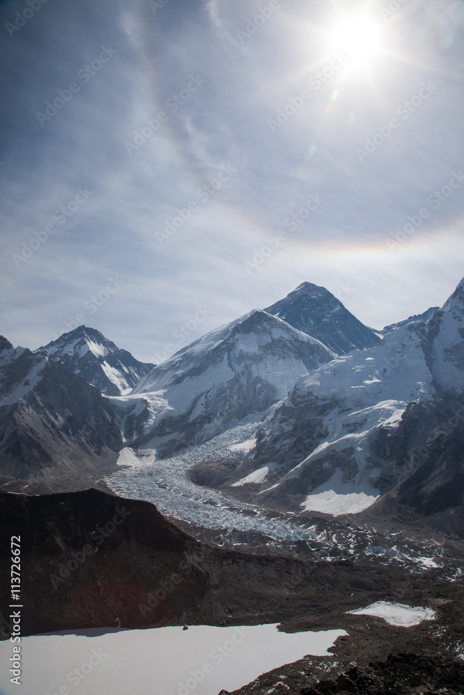 View of Everest.