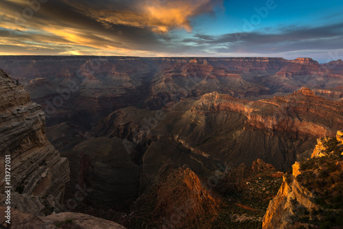 Beautiful Landscape of South Rim Grand Canyon