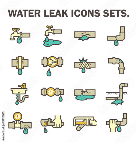 water leak icon