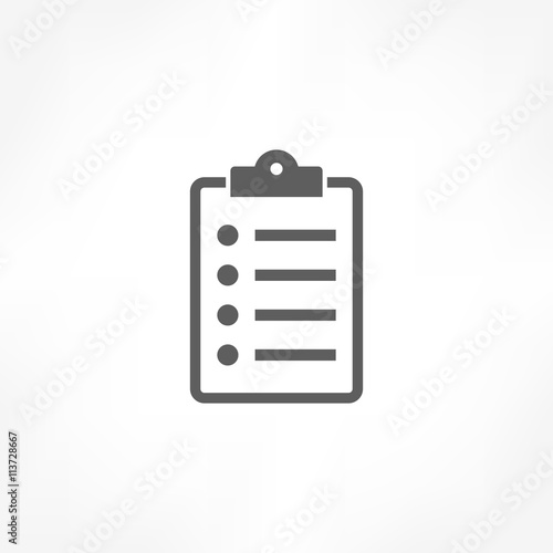 clipboard icon