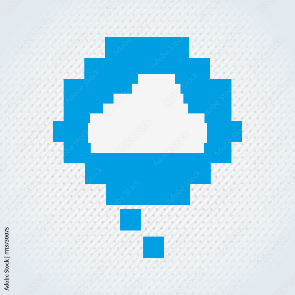 Fototapeta premium social media pixel design
